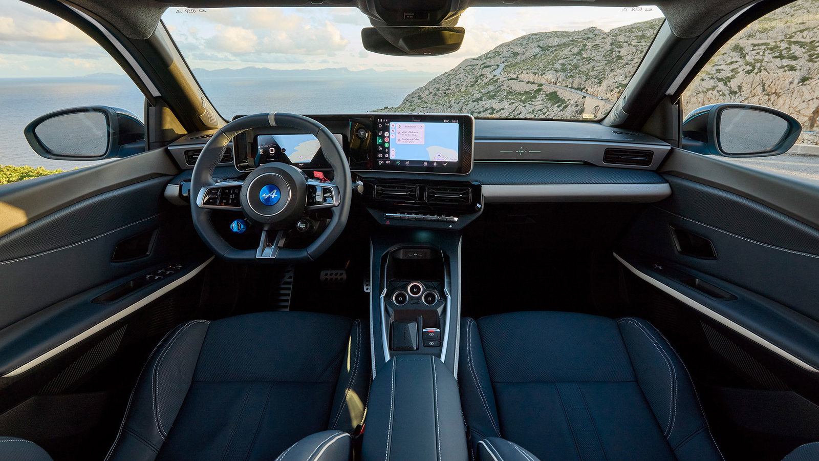 Alpine A290, interior
